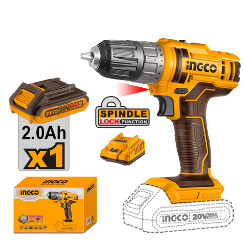 Ingco Lithium Ion Cordless Drill 20V  1500 rpm Heavy Duty in Pakistan