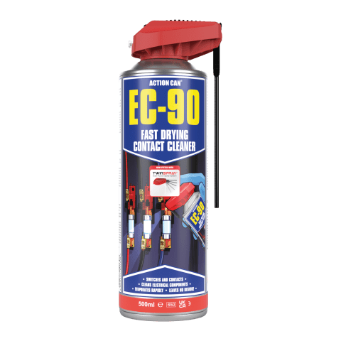 EC-90 Fast Drying Contact Cleaner 500 ml Removes Deposits Tarnish in Pakistan