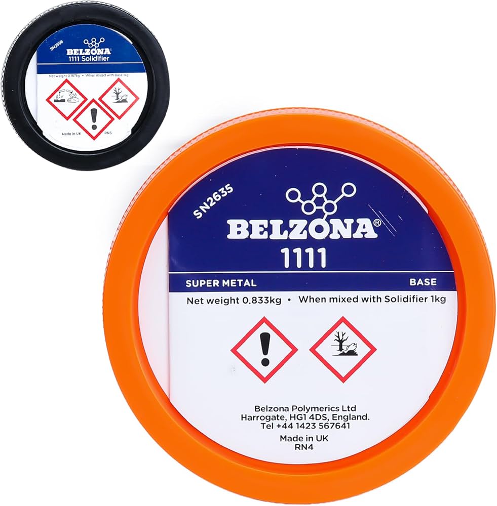 Belzona 1111 Super Metal Epoxy 1 Kg Multi Purpose No shrinkage Expansion in Pakistan