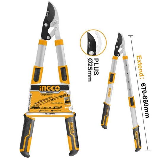 Branch Shears Ingco HLT7401 Length 660-860mm Branch Scissors in Pakistan - Pakistan Power Tool 