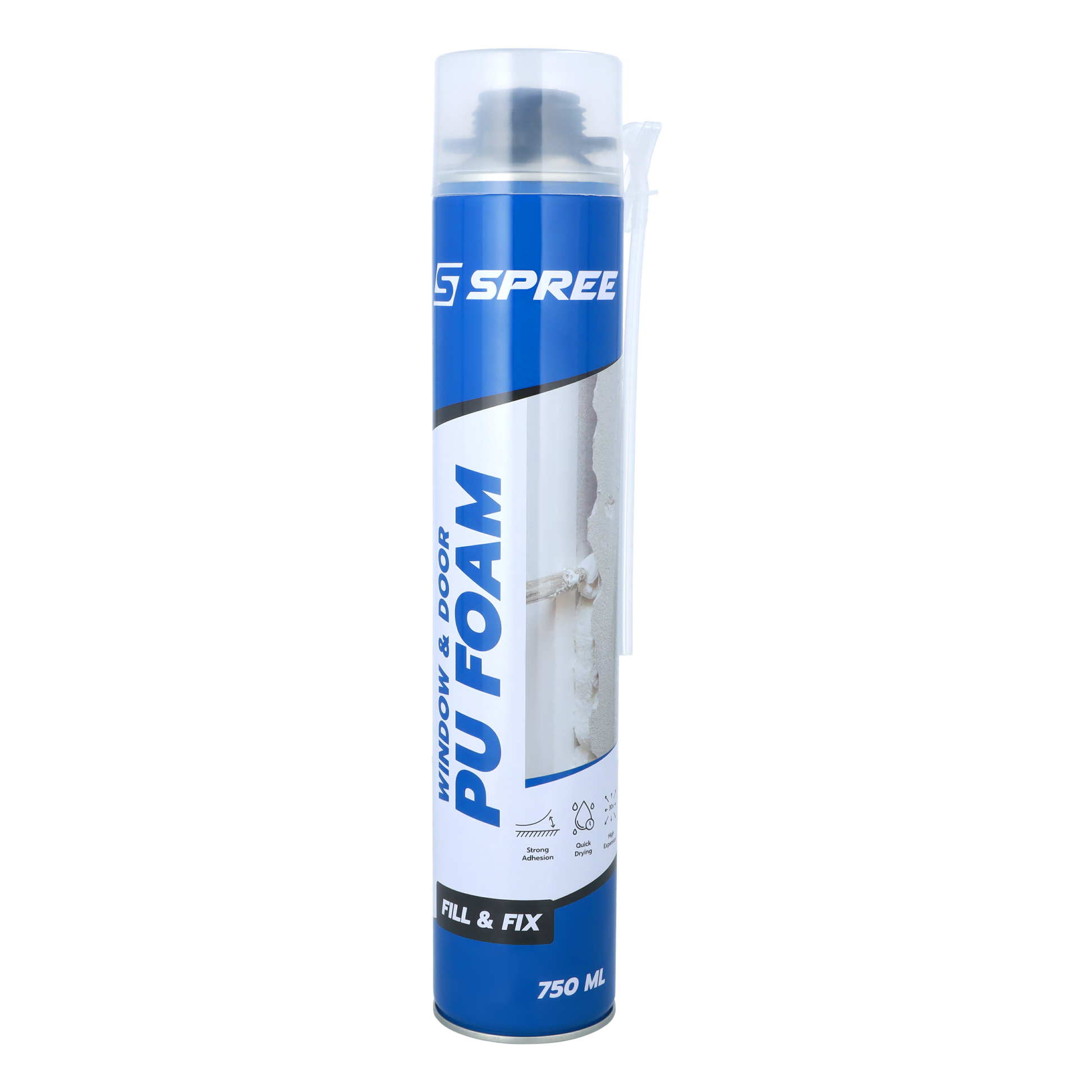 SPREE PU FOAM 750 ml Waterproof Seal Construction Foam in Pakistan