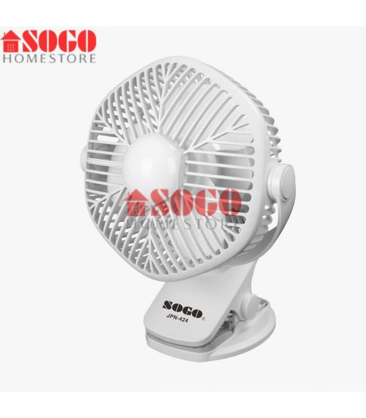 Sogo Rechargeable Mini Table Fan JPN 424 in Pakistan