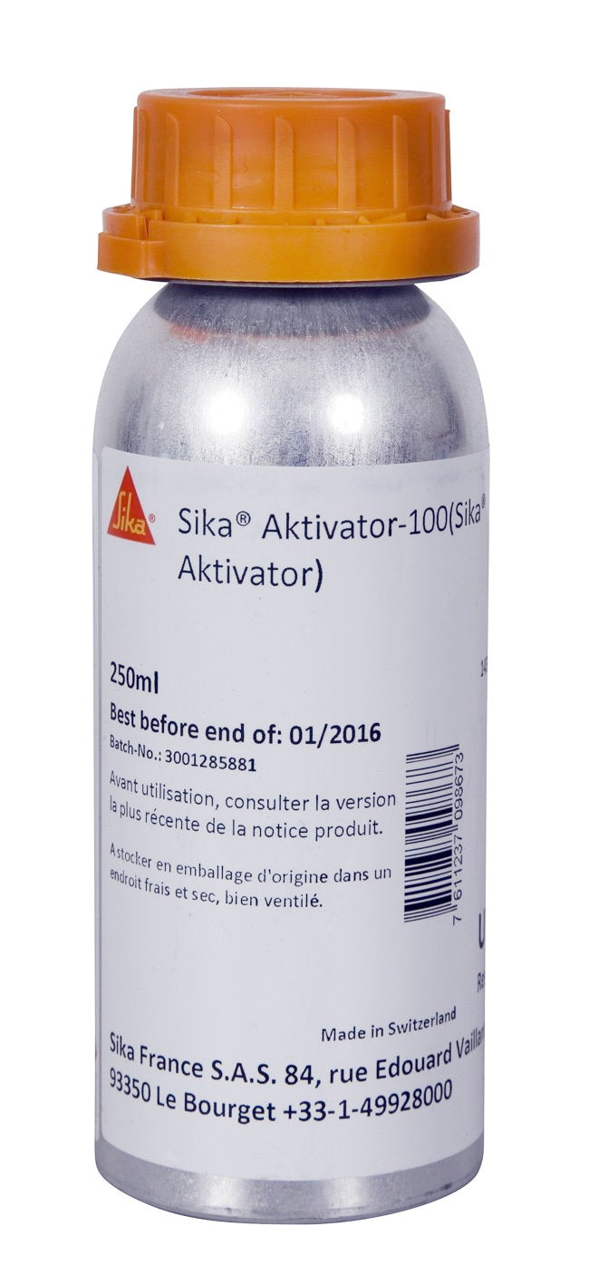 Sika® Aktivator-100 Enhanced Adhesion One Liter Transparent Solvent Based Adhesion in Pakistan