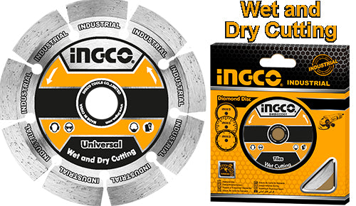 Dry Diamond Disc 7 Inch Marble Granite Clean Cut Ingco in Pakistan
