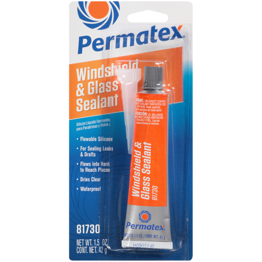 Permatex Flowable Silicone Windshield 1.5 fl oz Glass Sealer in Pakistan