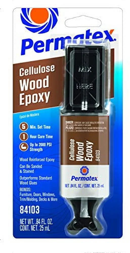 Permatex Cellulose Wood Epoxy Sets 25 ml in 5 minutes in Pakistan
