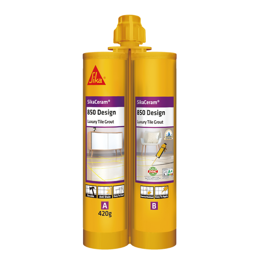 Sika Ceram 850 Epoxy 400 ml Floor Wall Tile Coloured Grout in Pakistan