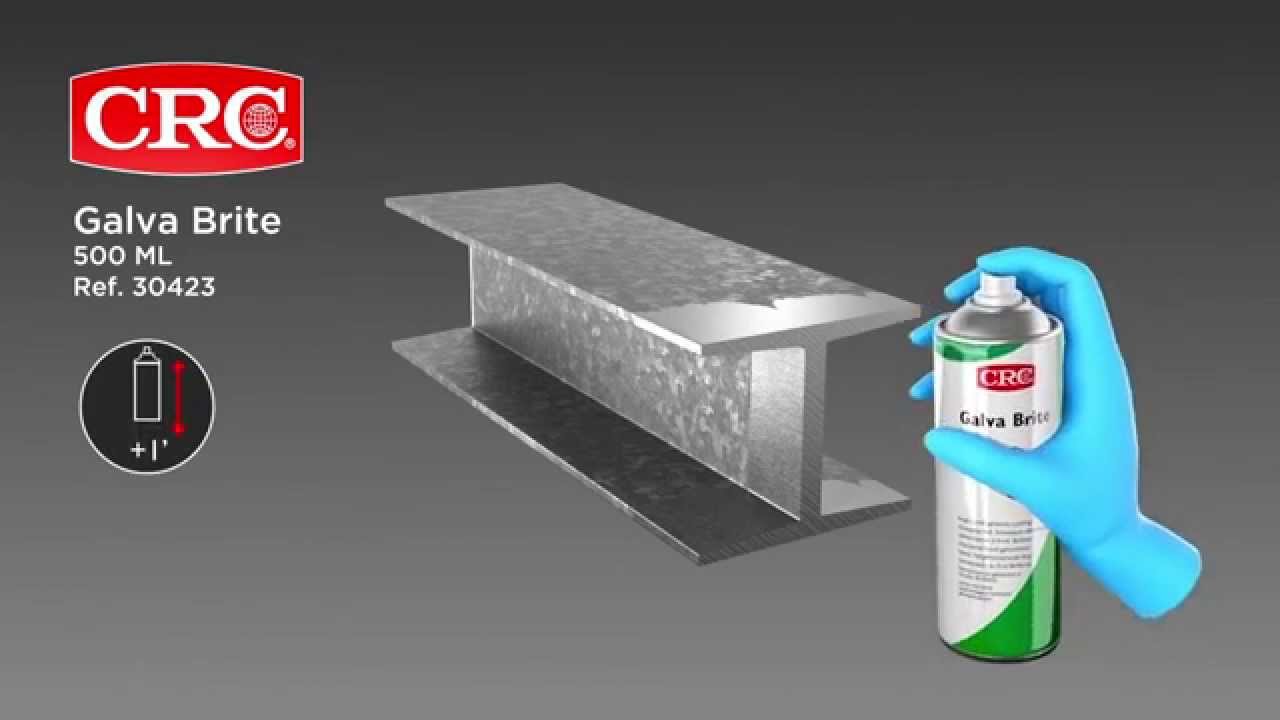 Load video: CRC Galva Brite Galvanising Paint in Pakistan
