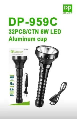 DP Powerful Rechargeable Torch Light DP 959C in Pakistan - Pakistan Power Tool 