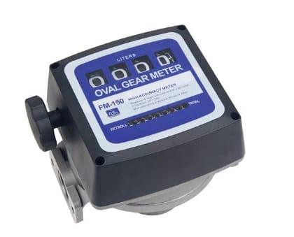 Oval Gear OGM Diesel Meter Mechanical Four Digit Diesel Meter One Inch in Pakistan - Pakistan Power Tool 