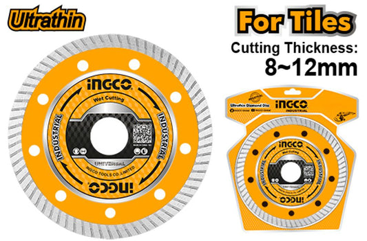 Dry Diamond Disc Ultra Thin For Tiles 9 Inch Ingco in Pakistan