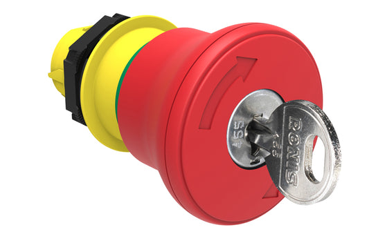 Mushroom Head Push Button Actuator Key Lock Lovato Italy in Pakistan