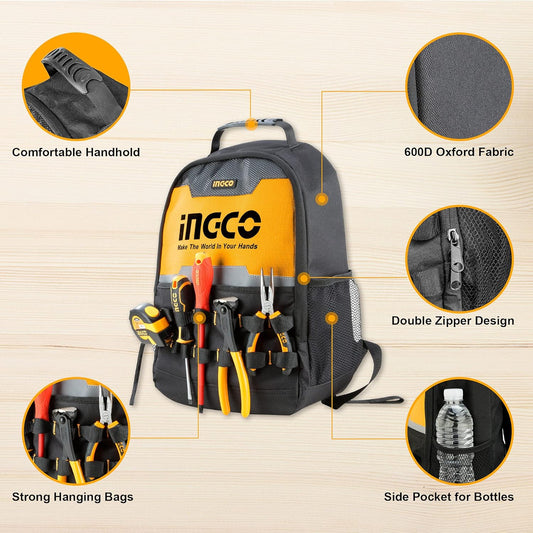 Tools Backpack 20 Kg Super Select Ingco in Pakistan