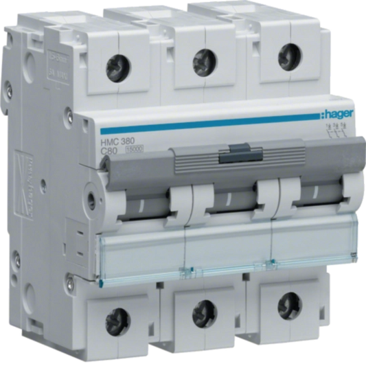 Hager Miniature Circuit Breakers Three Pole Heavy Duty in Pakistan