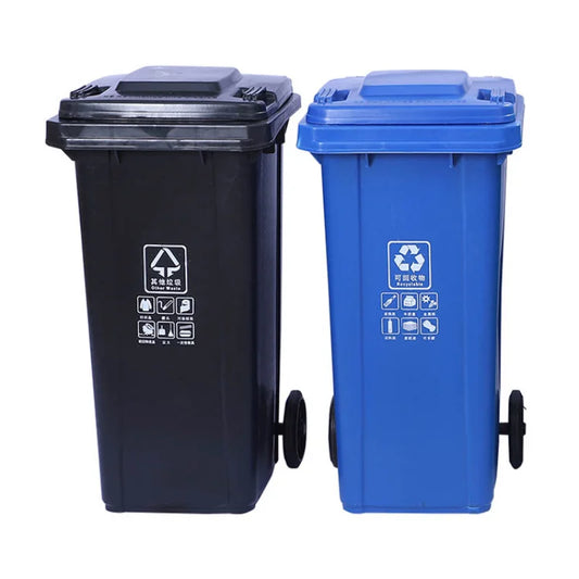 Dustbin for Home Office Industrial 120 Liter with Wheel Wide Range of Application in Pakistan