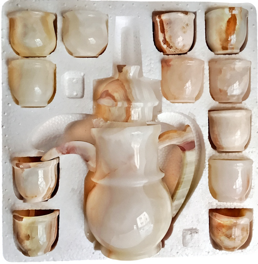 Marble Tea Set Kitchen Dubai Tea Set Classic Crockery in Pakistan
