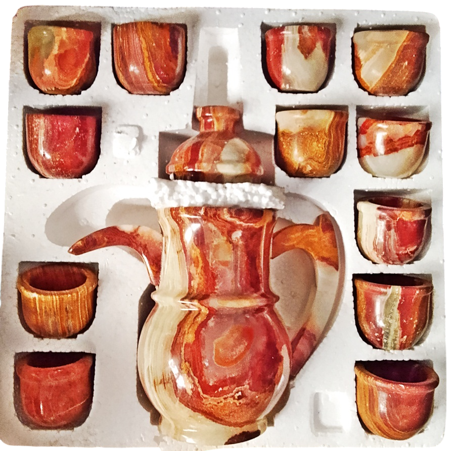 Marble Tea Set Kitchen Tea Set London Classic Crockery in Pakistan