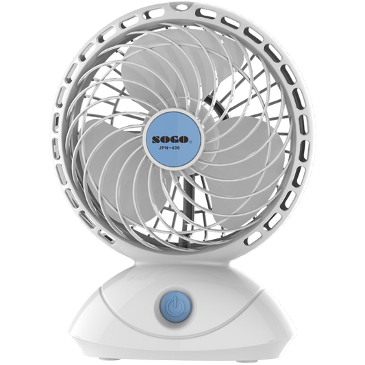 Sogo Rechargeable Mini Table Fan JPN 406 in Pakistan