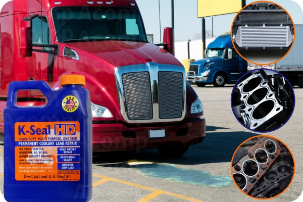 K-Seal HD Coolant Leak Repair 472 ml Permanently Seals Leaks Diesel Gas Engines in Pakistan