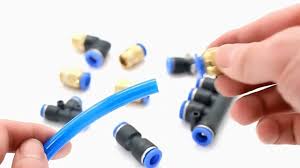 Load video: Pneumatic Air Connector Fitting  Straight Hose Fitting