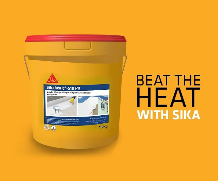 Sikalastic 510 PK 16 Liters Flexible Cementitious Waterproof Coating Long Lasting Protection in Pakistan