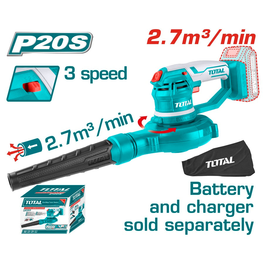 Total Lithium Ion Aspirator Blower 20V Heavy Duty Industrial in Pakistan