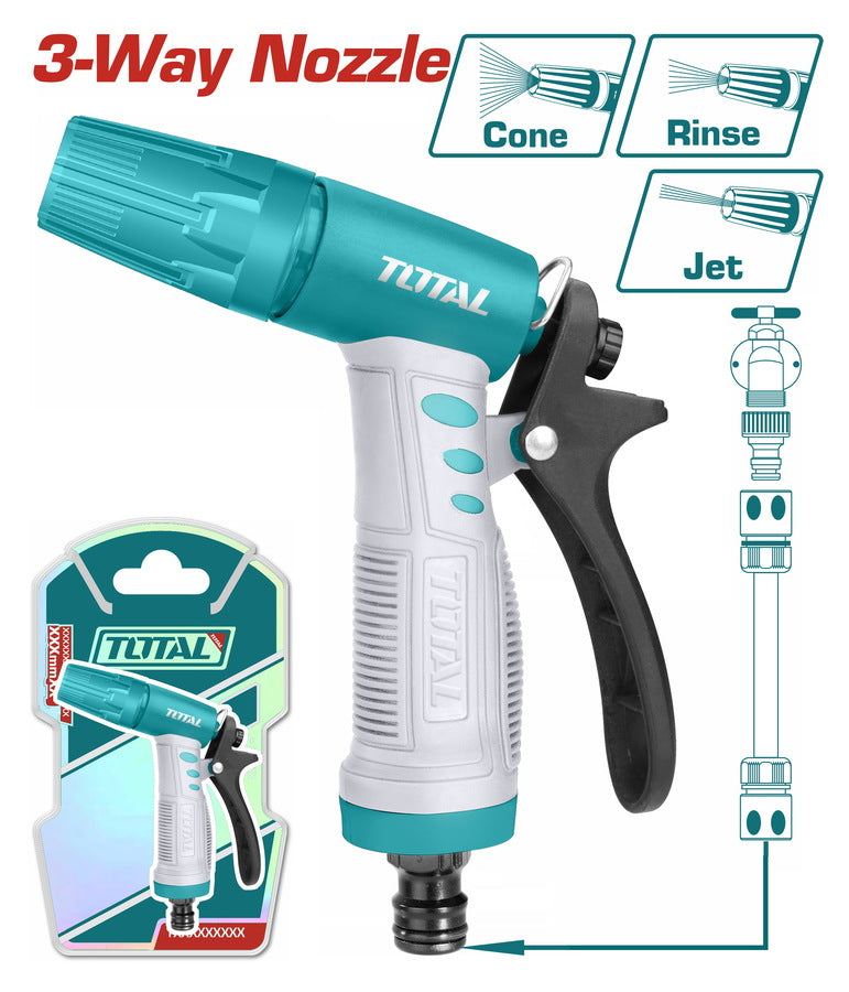 Total 3 Way Plastic Trigger Nozzle in Pakistan