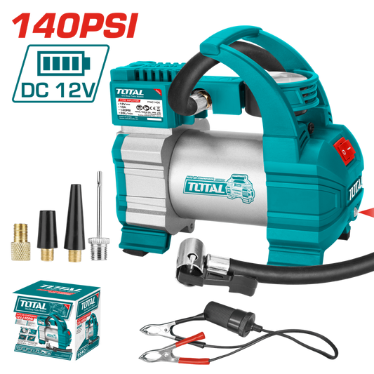 Total Auto Air Compressor with Light  12 Volt  120 psi Industrial Heavy Duty in Pakistan