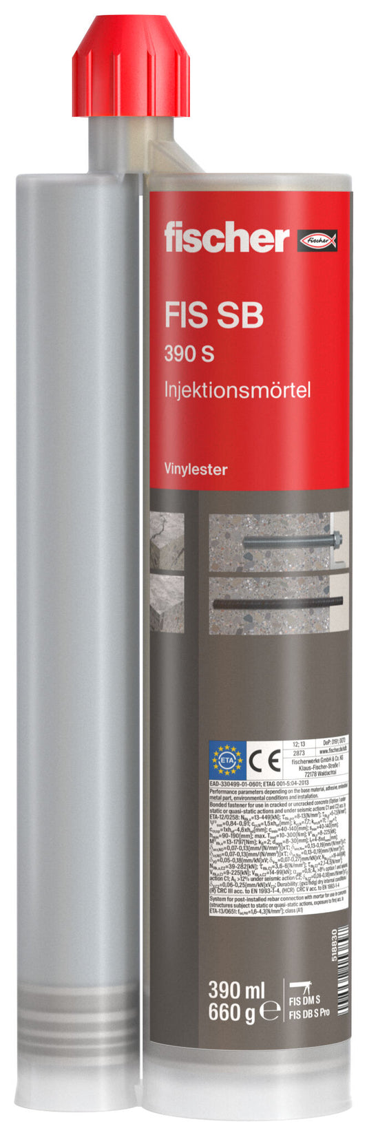 Fischer Injection Mortar FIS SB 390 S 390 ml Economical Cracked Concrete Mortar in Pakistan