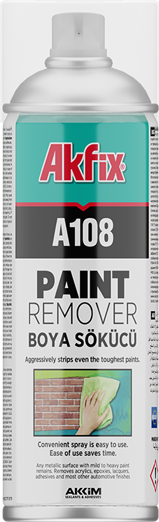 Akfix A108 Paint Remover 200 ml Fast Aerosol Stripper in Pakistan
