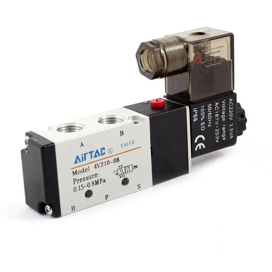 Airtac Solenoid Valve 5 Way 1/4 Easy Operation in Pakistan