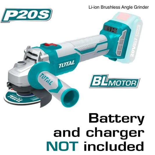 Total Lithium Ion Angle Grinder 100 mm 4 Inch No Load Speed 9000 Per Min Heavy Duty Industrial in Pakistan