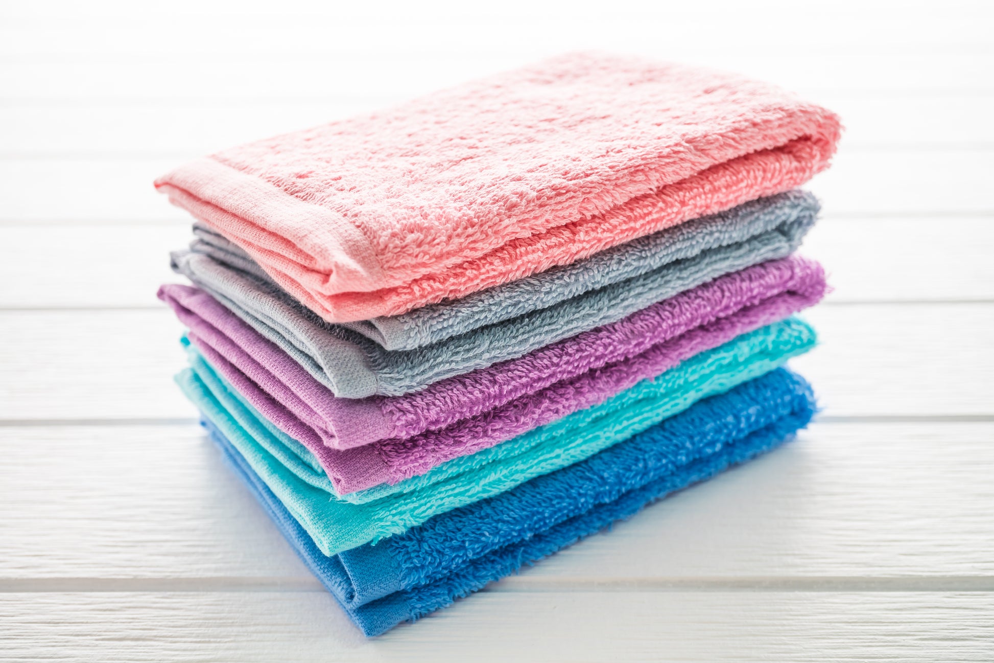 Hand Towel Pink Color Daily Use Standard Size Hanging Towels in Pakistan