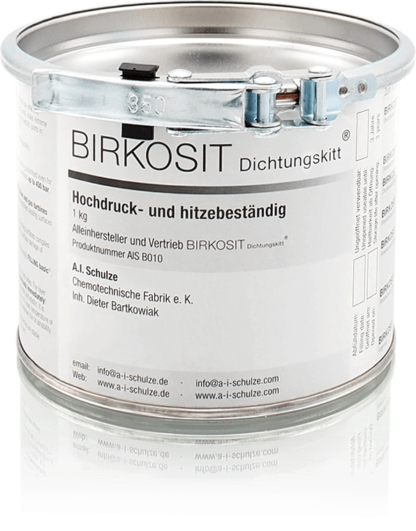 BIRKOSIT Sealing Compound Germany 1 kg Guaranteed Pressures 550 bar 900 Celsius High Temperatures.Joints in Pakistan