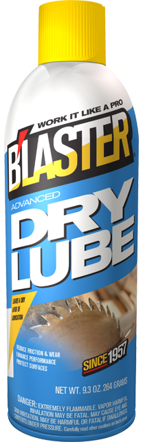 Blaster Dry Lube  9.3oz 264gm Protects Surfaces Enhances Performance in Pakistan