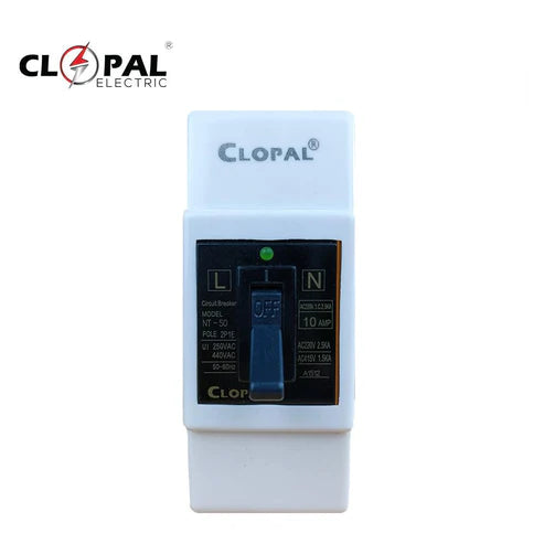 Clopal Double Pole Safety Circuit Breaker with LED 10 15 20  30A in Pakistan