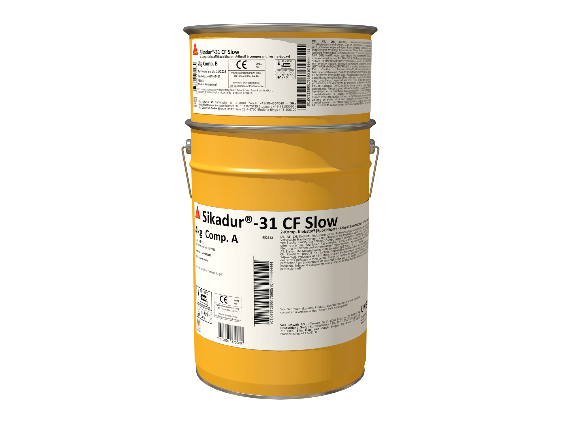 Sikadur -31 CF Slow 6 Kg Professional Repair Mortar Moisture Tolerant  in Pakistan