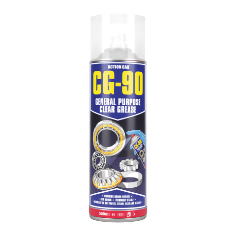 Action Can CG-90 General Purpose Clear Grease 500 ml Prevents Corrosion Moisture in Pakistan