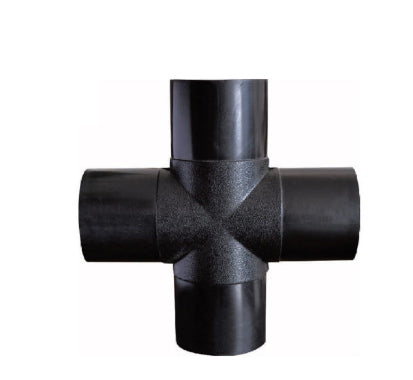 HDPE Pipe Fitting Cross Tee  PN 10 Welded Fitting in Pakistan