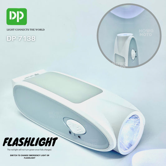 Rechargeable Torch Light DP 7138 Portable LED Light in Pakistan