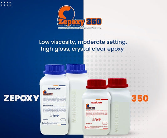 Ressichem Zepoxy 350  Clear Epoxy High Gloss Epoxy Higher Clarity in Pakistan