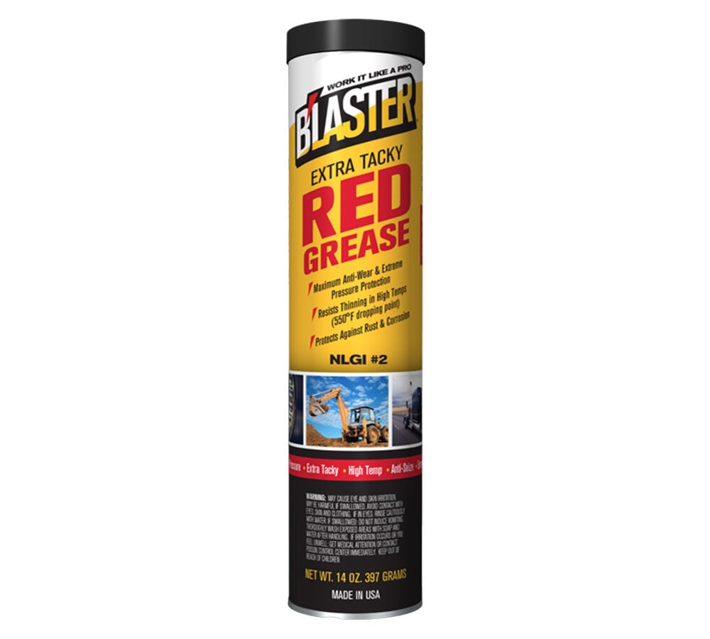 Blaster Extra Tacky Red Grease Cartridge 14 oz 397 gm Heavy Duty Applications Automotive Construction Farm Equipment in Pakistan