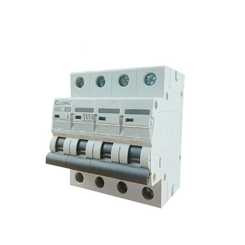 Clopal 63 Amp Safety Circuit Breaker Four Pole Overload Short Circuit Protection in Pakistan