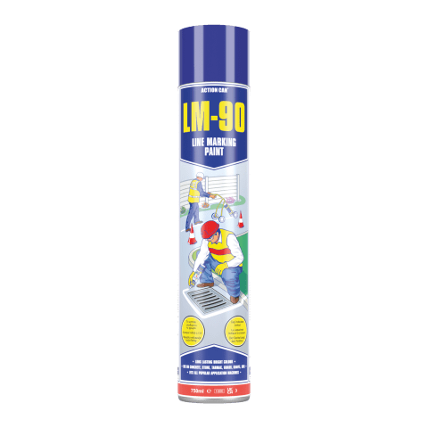 Action Can LM-90 Line Marking Paint 750ml Quick Drying Highly Durable in Pakistan