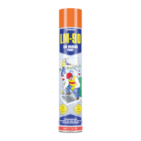 Action Can LM-90 Line Marking Paint 750ml Quick Drying Highly Durable in Pakistan
