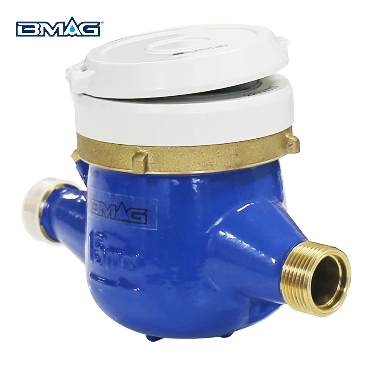 BMAG Water Meter Residential Brass Body Cold Water Meter 3/4" Puna Inch Multi Jet with Filter in Pakistan