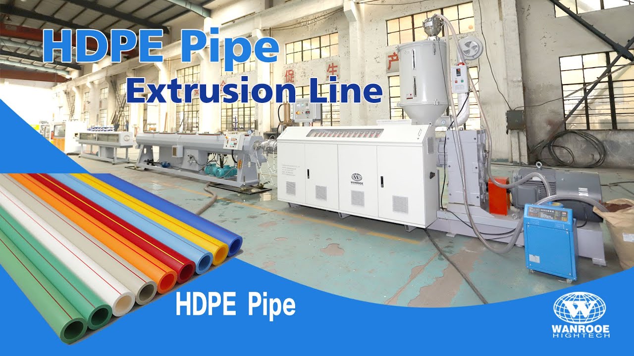 Load video: HDPE Pipe Making Factory