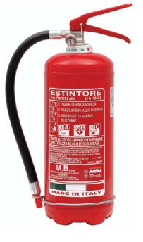 MB ItalyFire Extinguisher Dry Powder 6 kg Fires in Homes Vehicles Industries in Pakistan