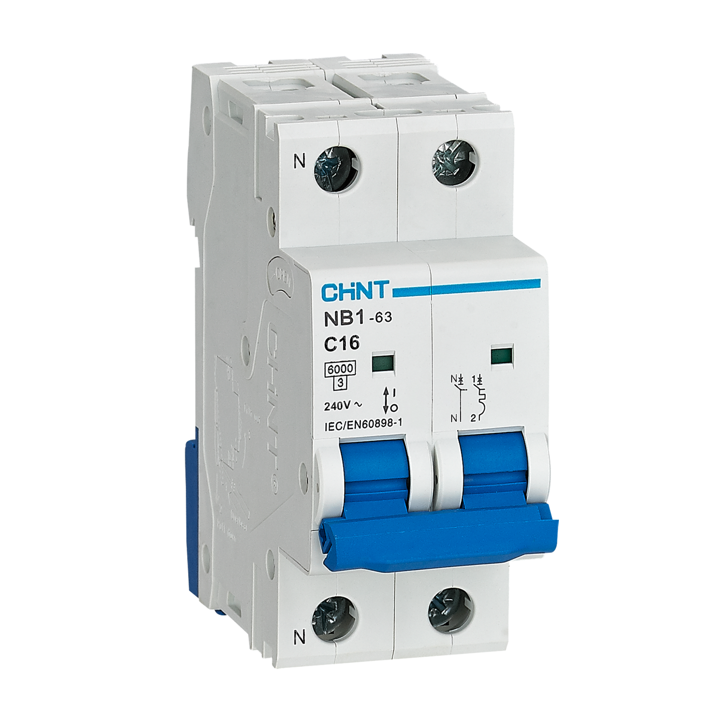 CHINT NB1-63 Miniature Circuit Breaker 2P 4P  Overload Protection Short Circuit Protection in Pakistan