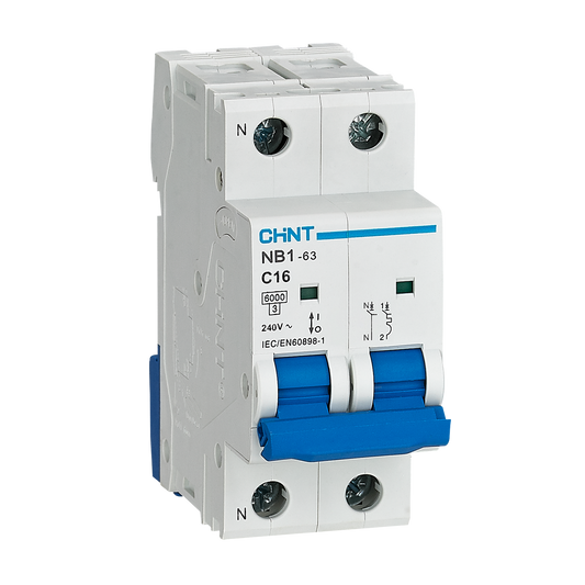 CHINT NB1-63 Miniature Circuit Breaker 2P 4P  Overload Protection Short Circuit Protection in Pakistan
